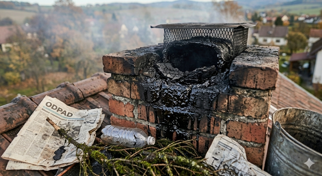 Nejčastější chyby při používání komína